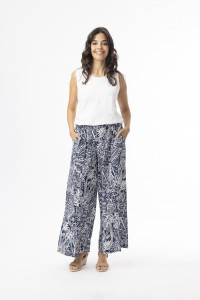 Aksharay Navy Pant
