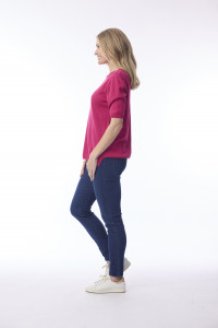 Knit T-shirt Crew Neck