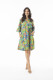 Fortaleza Dress Frill 3/4 Sleeve