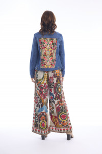 Denim Collared Jacket