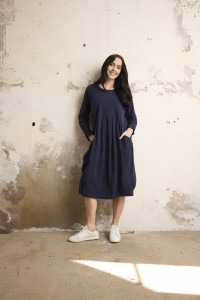 Essential Knit Dress Pleated