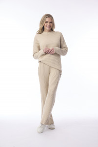 Knit Pants Ribbed
