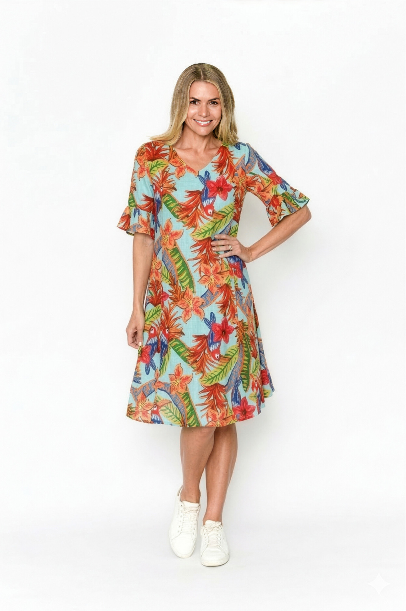 Jessica Dress Sleeved