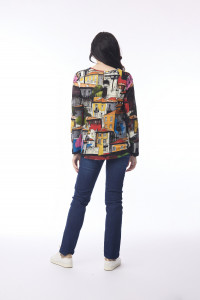 T-Shirt Contemporary Crew LS