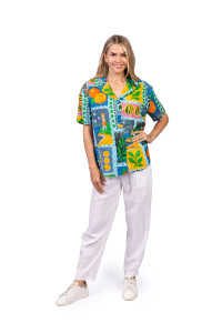 Margot Collared Short Sleeve Top