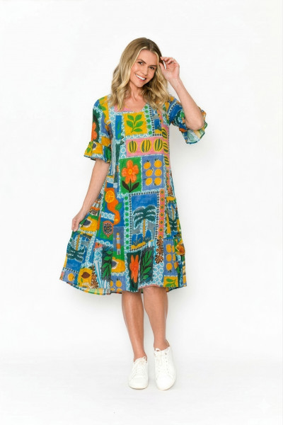Jessica Dress Sleeved