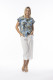 Lima Blue Top Roll Collar
