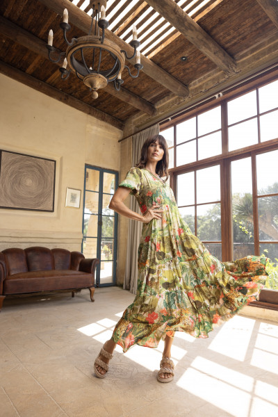 Cecilia Dress Layers Maxi