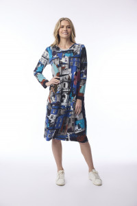Printed Cotton Dress Bubble