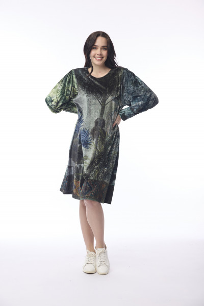 Digital Dress Crew Neck