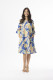 Playa Brava Dress Contemporary Frill Sleeve