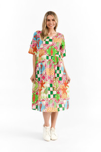 Yvonne Dress Round Neck