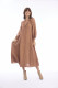 Linen Dress Puff Sleeve