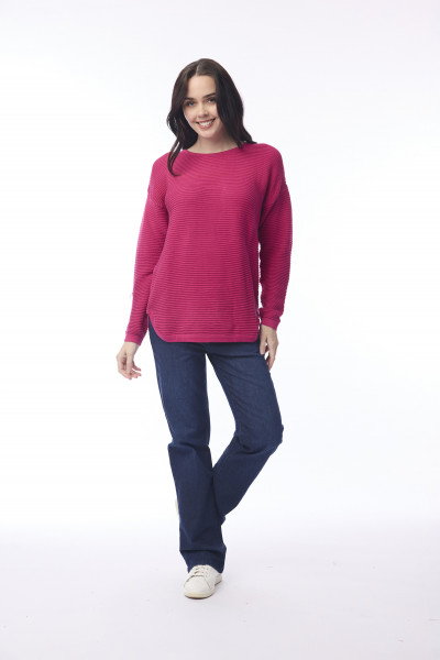Knit Ribbed Jumper