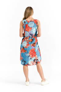 Estelle Crew Neck Sleeveless Dress