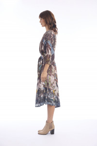 Almasa Dress Pleated w belt