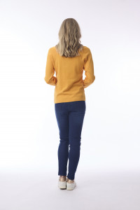 Square Neck Knit Jumper