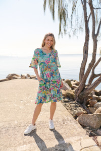 Charli Tassel Tie Dress