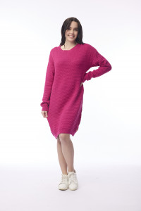Knit Dress Waffle