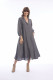 Linen Dress Puff Sleeve