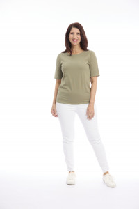 Cuff Hem T-shirt