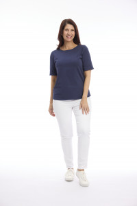 Cuff Hem T-shirt