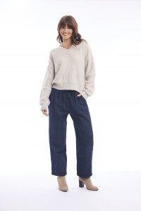 Linen Solid Pant