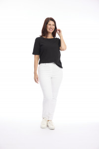 Cuff Hem T-shirt