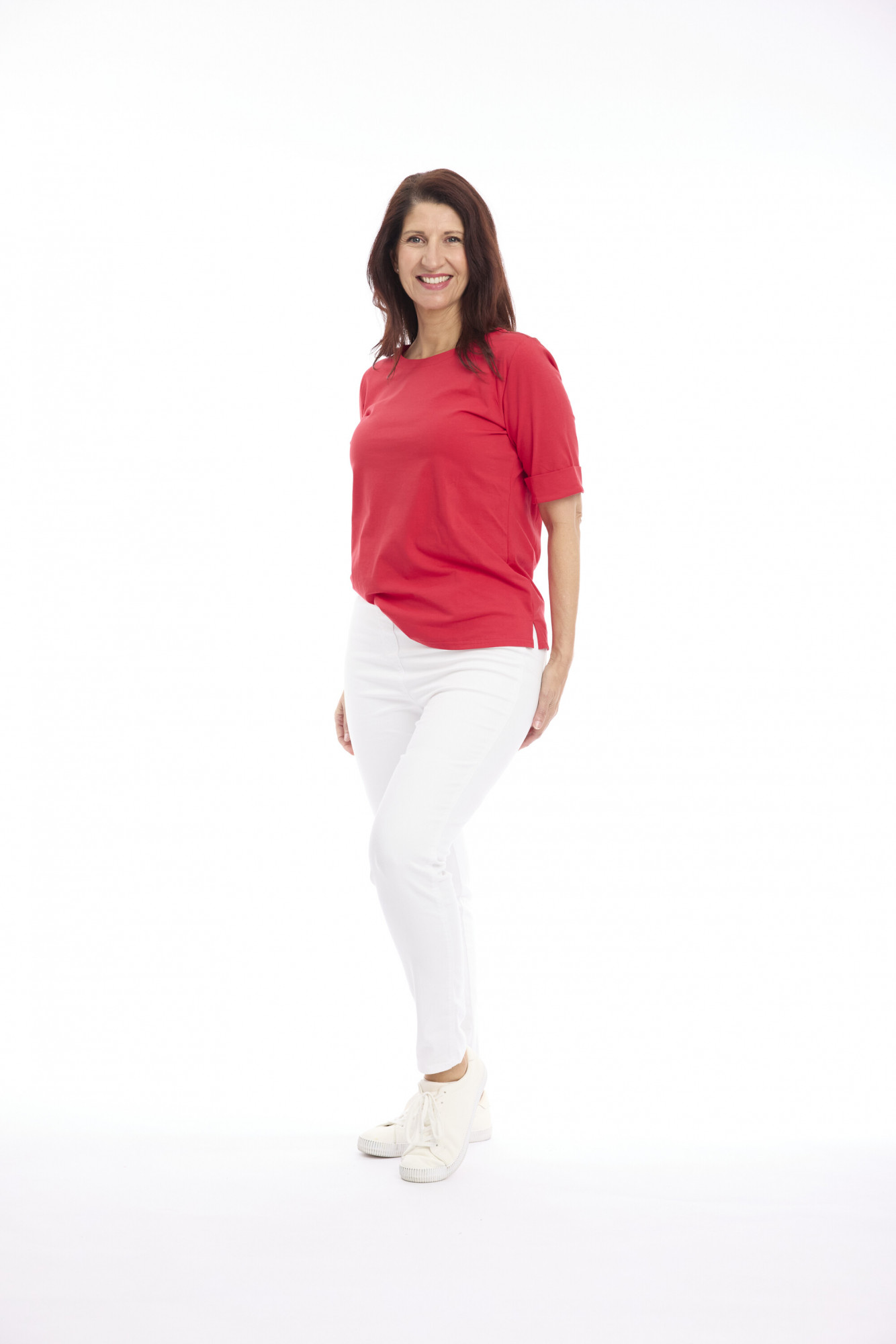 Cuff Hem T-shirt