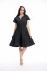 Poplin Dress Short Ruched