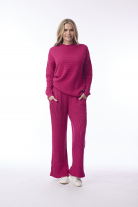 Knit Pants Ribbed