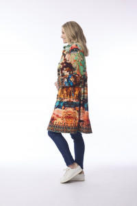 Nippori Coat Round Neckline