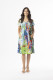 Printed Cotton Dress Easy Fit
