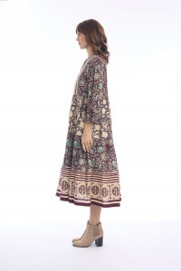 Block Dress Midi Layers