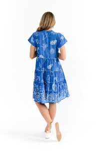 Leela V Neck Mini Dress