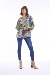 Bahama Top Puff Sleeve