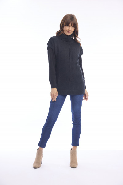Knit Top Turtle Neck