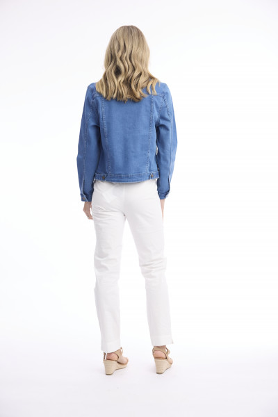 Denim Collared Jacket