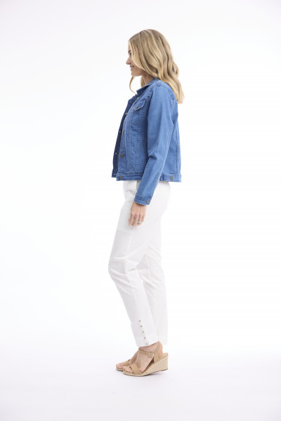 Denim Collared Jacket
