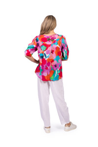 Tessa V-Neck Tassel Top