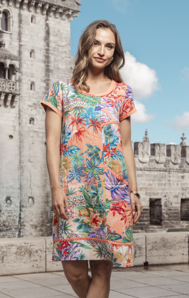 Aruba Dress Patch Short Sleeve