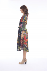 Maguana Dress Pleated w belt