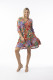 Aruba Dress V Puff Sleeve