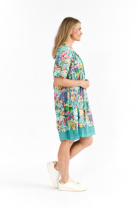 Hannah Tunic Boho Short Sleeve