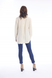 Linen Shirt High Low
