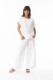 Linen Solid Top Boxy