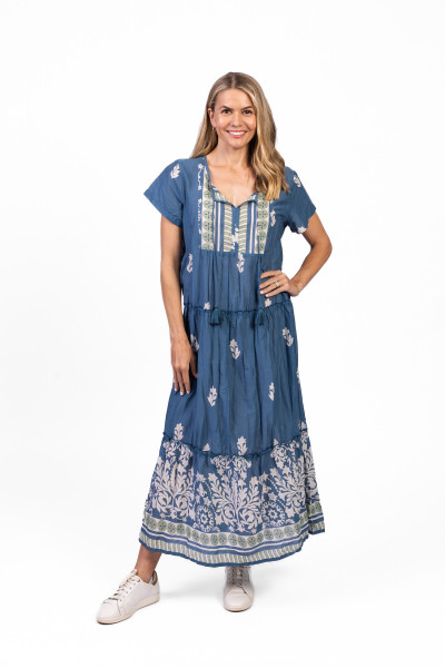 Zola V Neck Maxi Dress