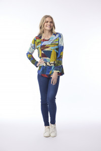 T-Shirt Contemporary Crew LS