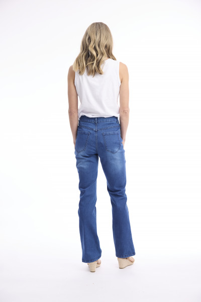 Denim Wide Leg Jeans