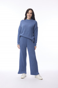 Knit Pants Ribbed